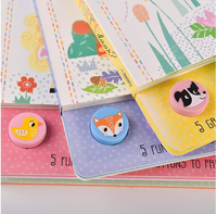 Livre sonore interactif pour enfants avec boutons en caoutchouc et musique