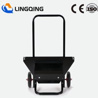 Chariot distributeur de sangles en acier G500, largeur 13-40 mm, support de bobine métallique robuste pour ceintures en acier et bandes de fer pour entrepôt