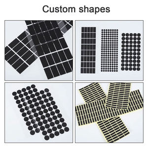 Ruban adhésif en tissu acétate noir découpé sur mesure, ignifuge, résistant à la chaleur, isolant, formes adhésives pour écran LCD de téléphone portable - Product Image 4