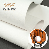 Tissu en cuir PU artificiel extensible métallisé écologique anti-moisissure, cuir végétalien en microfibre pour le football, imperméable et gaufré