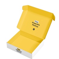 Boîte d'emballage personnalisée recyclable pour chaussettes, options de couleur, impression de logo simple/double face, production en gros