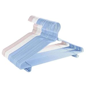 Cintres en velours épais avec surface antidérapante pour armoire et dortoir, forme rectangulaire, type crochet, 10 20 30 50 - Product Image 1