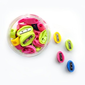 Taille-crayon créatif en forme de feuille, en plastique, pas cher, pour étudiants et enfants - Product Image 3