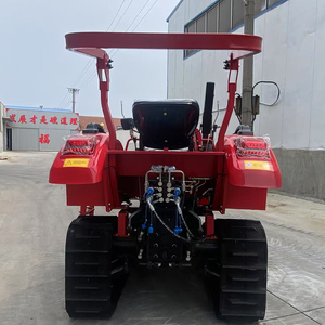 Free Shipping Agricultural Machine Engine Mini Tractor High Power 50hp 80hp 100hp Crawler <b>Cultivator</b> Factory Direct 50HP 80HP 10 - Product Image 2