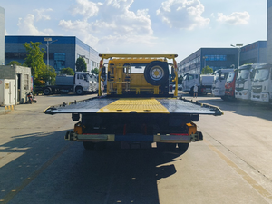 Foton 4X2 4T 130HP <b>Flatbed</b> Wrecker Tow <b>Truck</b> for Road Recovery - Product Image 6