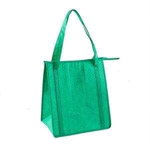 Sac isotherme non-tissé imprimable et tendance en gros, avec feuille d'aluminium épaissie, pour la livraison transfrontalière - Product Image 3