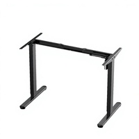 Nouveau modèle de bureau debout électrique réglable en hauteur, convertible, moderne, en acier inoxydable, pour la maison et le bureau, en vente