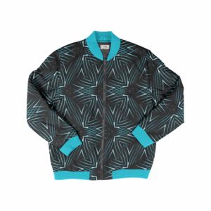 2023-24เสื้อแจ็กเก็ตนักบอมเบอร์ผ้าซาตินดีไซน์ตามสั่งปักลายแบบพรีเมียมตัวอักษรยาวสำหรับผู้ชายขายดี! - Product Image 3