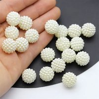 Perles Acryliques Peintes à la Main de Haute Qualité, Motif Cœur, pour Fabrication de Chaînes de Téléphone Portable et de Stylos DIY, Électroplacage