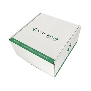 Custom Printed Eco-Friendly White Shipping Mailer Box Postal Carton Foldable Corrugated Cardboard Paper Gift Box