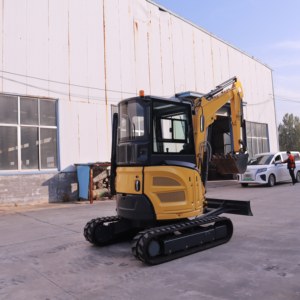 Mini-excavatrice sur chenilles 4t professionnelle 2026 avec moteur et hydraulique Hengli pour le déblaiement intensif des déchets d'entrepôt - Product Image 3