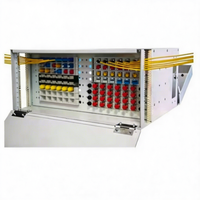 Panneau de brassage ODF en fibre optique sur rack 19 pouces personnalisé de qualité supérieure ODF-1-Mix pour projet de télécommunications réseau FTTX