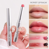 Baume à lèvres végétalien rose au miel de haute qualité, personnalisé avec logo OEM, nourrissant, hydratant, étiquette privée, soin des lèvres, imperméable