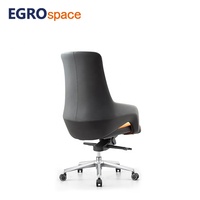 EGROspace Secrétaire exécutif en cuir réglable réunion Chine meilleure qualité patron moderne directeur chaise de bureau
