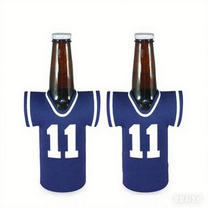 Enfriador de Neopreno con Forma de Camiseta, Aislante para Botellas de Cerveza, Agua con Gas y Latas de Refresco, Mantiene las Bebidas Frías - Product Image 3