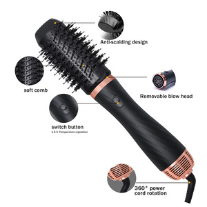 Cepillo de Aire Caliente 6 en 1 de 1200W, Secador de Pelo, Peine Estilizador, Secado Automático, Equipo de Salón, Cepillo de Aire Caliente Giratorio - Product Image 5