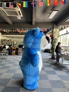 2m 2.6mカスタマイズカラーインフレータブル<span class=keywords><strong>STRAWBERRY</strong></span>マスコットコスチュームファースーツコスプレカーニバルハロウィン大人用 - Product Image 3