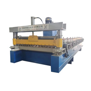 하이드 고속 알루미늄 아연도금 강판 골판지 지붕판 롤 성형기 - Product Image 1