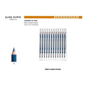 Set di cosmetici da 12 pezzi, matita con temperino integrato e blender per l'applicazione di ombretto - Product Image 1