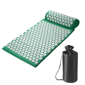 Ensemble <span class=keywords><strong>de</strong></span> tapis et d'oreiller <span class=keywords><strong>de</strong></span> massage éco-acupression pour le yoga, vente en gros, marque, caoutchouc, plastique, pointes d'acupression, tapis <span class=keywords><strong>de</strong></span> massage pour le yoga - Product Image 4
