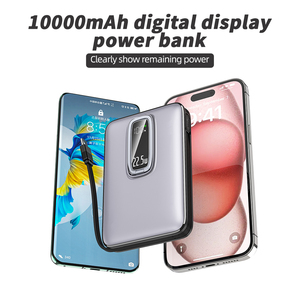 Haute qualité Mini 10000mAh magnétique sans fil Power Bank Type C sortie <span class=keywords><strong>populaire</strong></span> magnétique Ultra mince Power Bank avec un support - Product Image 6