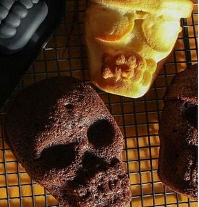 Molde para hornear en forma de Calavera, molde para pastel, molde para pastel de cumpleaños para Halloween, forma de calavera - Product Image 5