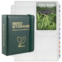 Organisateur de rangement pour graines HaoRan avec logo personnalisé, format pochette 11*10,5 pouces