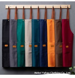 Delantal de Trabajo de Lona Impermeable Personalizado, Nuevo Diseño Impreso Popular en Internet, para Publicidad, Hogar, Cocina, Industria Alimentaria - Product Image 4