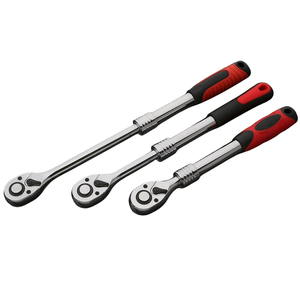 Chiave a Bussola Metrica Professionale Kunpeng, Strumenti per Riparazione Auto, Chiave a Cricchetto Telescopica Regolabile 1/2 - Product Image 1