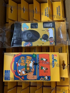 กล้องถ่ายรูปฟิล์มแบบใช้แล้วทิ้งที่มีสายรัดสีดำพร้อมไฟแฟลชสำหรับซ่อมกล้องฟิล์มแบบแมนนวล100 12 - Product Image 5