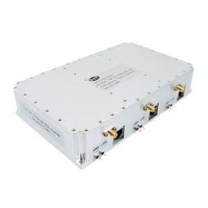 1,5 tot 1,7 GHz 3-kanaals <span class=keywords><strong>DDS</strong></span>-jammingbron-scanningversterkermodule met 50dBm PSat en 50dB versterking voor UAV-toepassingen - Product Image 2