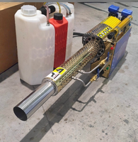 Fumigateur thermique portable pour la désinfection agricole, pulvérisateur à fumée avec moteur à essence à forte production de fumée