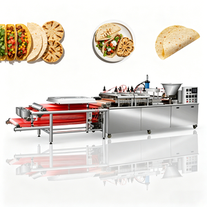 Ligne de production motorisée haute efficacité pour tortillas en gros – Machine à fabriquer des tortillas et du pain pita pour <span class=keywords><strong>tacos</strong></span> - Product Image 2