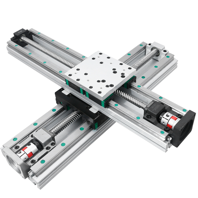 Heat-Resistant Cnc Lead Ball Screw Actuator High Accuracy Motorized Z Axis Linear Guide Rail Motion Stage for Automation