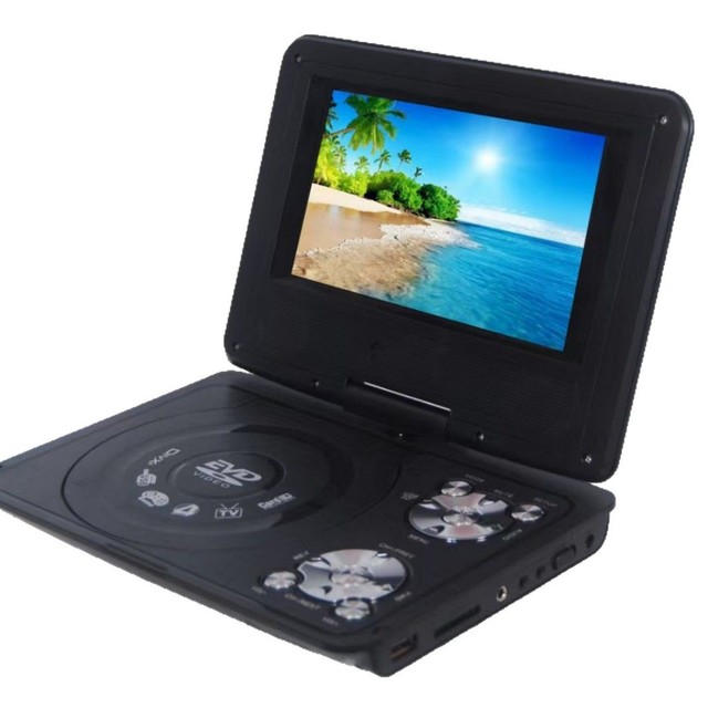 Ultra-thin High-definition 7.8-inch Mobile DVD Player with Portable Evd for TV