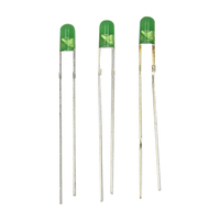 Couleur rouge 3mm Dip rétro-éclairage led diodes grand angle de vue prêt à expédier diodes led couleur rouge