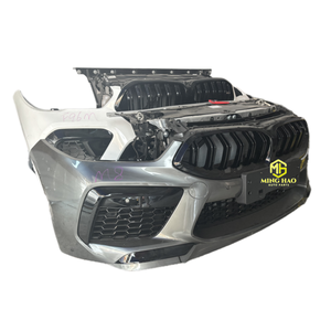 Nariz de parachoques delantero completo para <span class=keywords><strong>BMW</strong></span> <span class=keywords><strong>M8</strong></span> F93 Gershan radiador ventilador eléctrico usado condición accesorios exteriores de plástico - Product Image 2