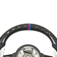 Volant en fibre de carbone chauffant avec écran LED pour BMW M2 M3 M4 M5 F10 F50 F30 F32 F80 F82 F90 E90 E92 E60 E63 G20 G30