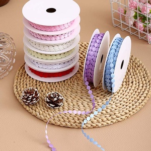 0.8cm Small Dot Polyester Satin <strong>Ribbon</strong> for Wrapping &amp; Clothing Accessories Holiday Decoration Gift Box Handmade DIY - Product Image 2