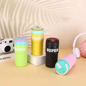 Botellas de agua caliente con vaso de acero inoxidable para niños, botella de bebida para niños, Escuela de bebés con tapa, logotipo personalizado - Product Image 6