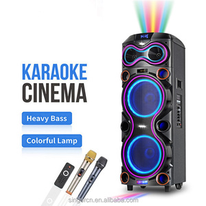 JT-1230 2x12 inch xách tay LED parlantes BT loa kích thước lớn 100W bên hộp không dây karaoke nhạc cụ âm thanh loa - Product Image 1