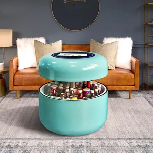 하이 퀄리티 중동 무선 충전 스마트 냉장고 테이블 하이 엔드 현대 커피 테이블 BT 스피커 RGB 라이트 엔드 테이블 - Product Image 1