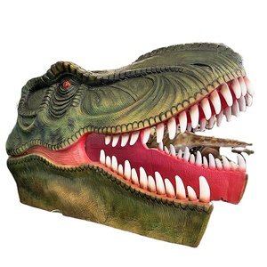 Casa con cabeza de dinosaurio, entrada grande de dinosaurio, parque temático de dinosaurios, Mosasaur robótico para tomar fotos - Product Image 2