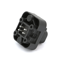 Connecteur d'alimentation DT15-4PB noir 4 broches fil-circuit imprimé, étanche, pour carte PCB, adaptateur automobile droit