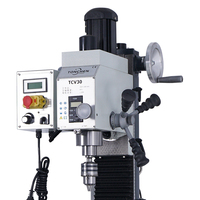 Machine de perçage et de fraisage verticale manuelle de précision élevée, nouvelle, robuste, pour métaux, 220V MT3