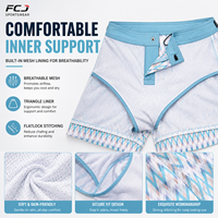 Shorts de bain personnalisés pour hommes, séchage rapide, 100% polyester, 120 GSM, légers, avec doublure intérieure en mesh, shorts de plage d'été
