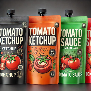 250ml/500ml Plastik flüssigkeit Stand-Up Getränke beutel Ananas Mango Orangensaft Gelee Aluminium folie Auslauf Verpackung Druck - Product Image 6