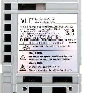 Convertidor de Frecuencia Danfoss para Control de Velocidad de Motor AC 131B0464, 3x400V 2.2kW, Variador de Frecuencia 131F0430 - Product Image 4