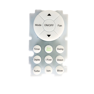 Custom Keypad <strong>Supplier</strong> Flexible Keymat OEM/ODM Good Quality <strong>Silicone</strong> <strong>Button</strong> Rubber Panel Cover Waterproof Membrane Switch - Product Image 1