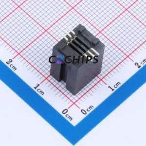 HEV06LP03BK Gold Finger Connector SMD,P=1.27mm Connector ( Connector Type: EDGE SLOT )( Pitch: 1.27mm )( Total PIN Count: 6P ) - Product Image 2